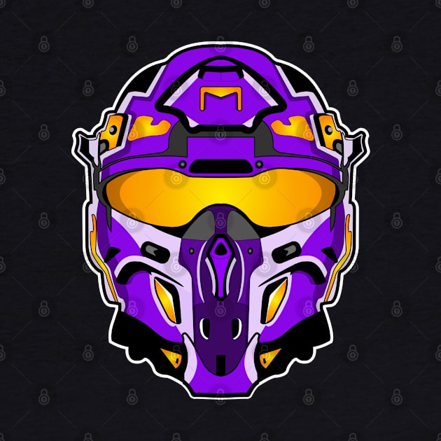 RaceForce Helmet by JD Bright Studio
